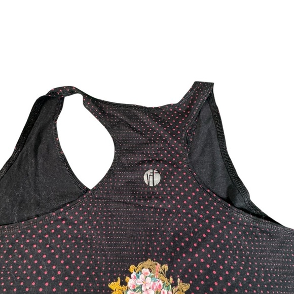 Raw Threads Disney Snow White Tank XXL Running Top Polka Dot Princess 13.1 Racer - Picture 8 of 10